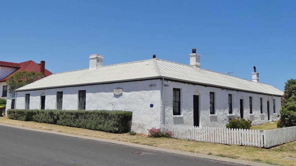 George Ormerod’s cottages built circa 1857 photographed in 2015
